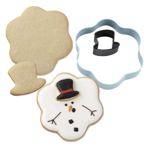 Melting Snowman Cookie Cutter Set - Click Image to Close